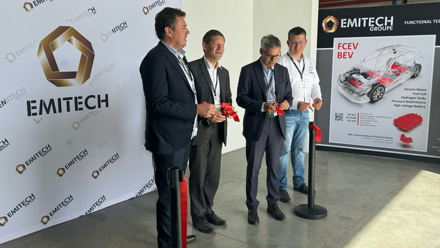 El Grupo Emitech inaugura un nuevo centro de pruebas para baterías eléctricas y pilas de combustible